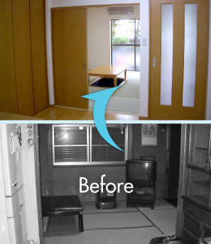 Before After